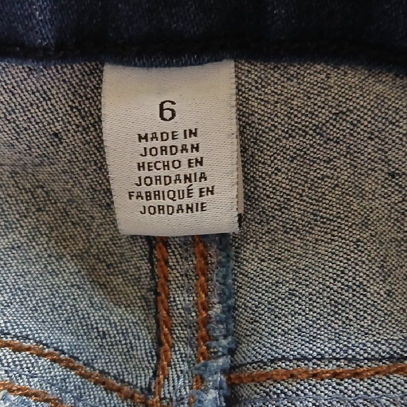 Nine West Deep Blue‎ Cropped Jeans Sz 6 - Picture 7 of 7